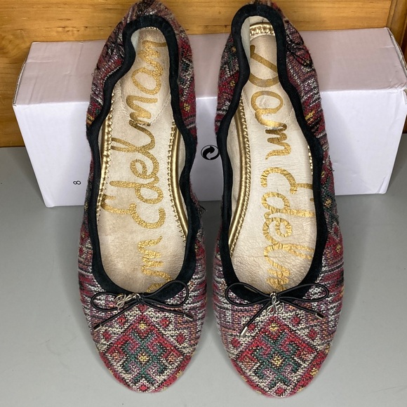 Sam Edelman | Felicia Aztec Ballet Flats 8.5 - Picture 1 of 7